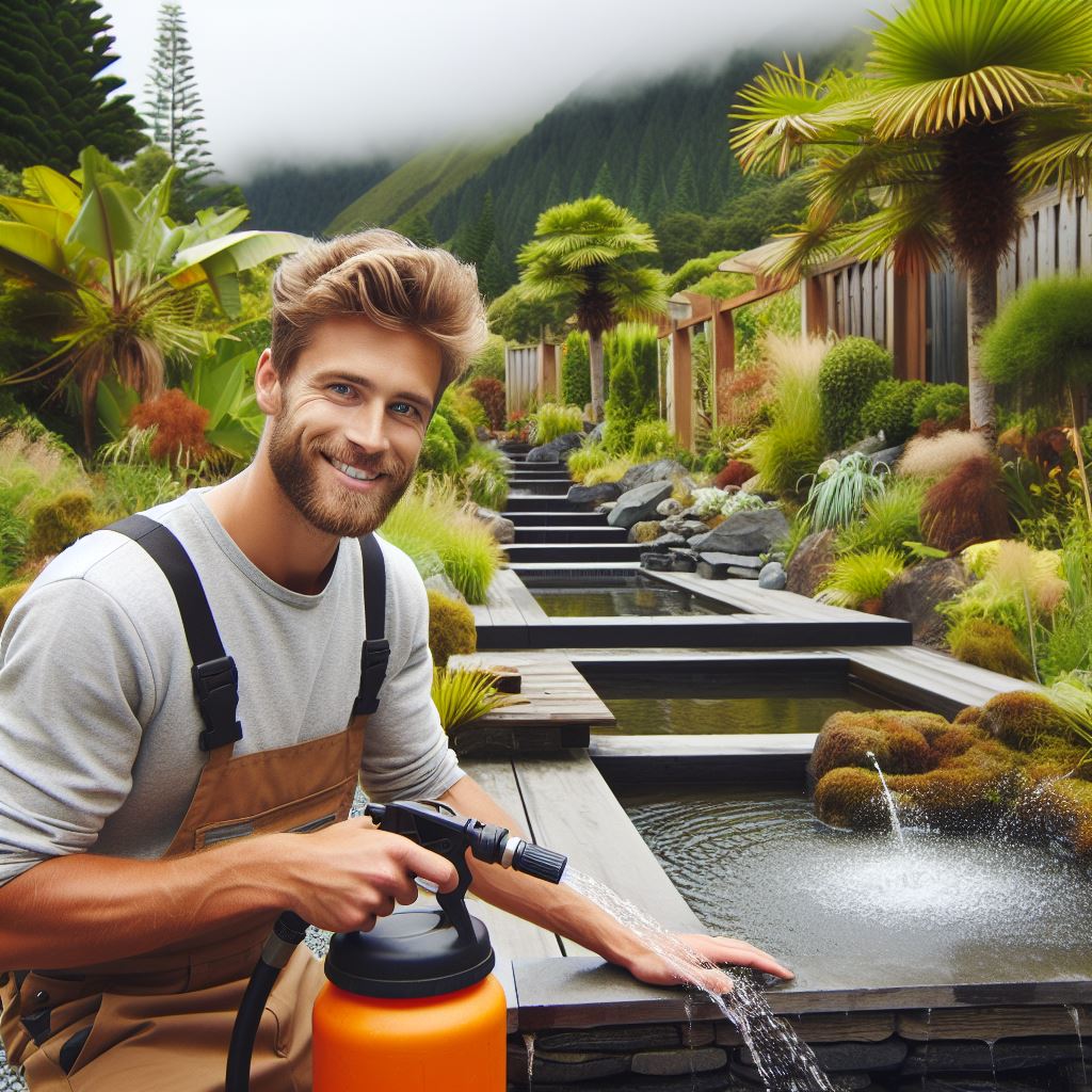 Water Features in NZ Gardens